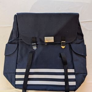 Jean Paul Gaultier Navy and Gray Backpack